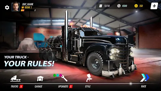 Big Rig Racing Mod APK screenshot 1