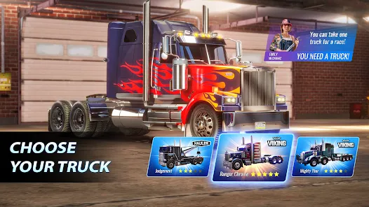 Big Rig Racing Mod APK screenshot 2