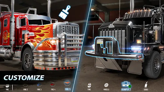 Big Rig Racing Mod APK screenshot 3